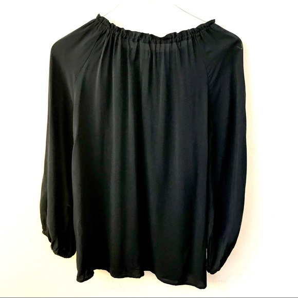 VELVET peasant blouse - Picture 5 of 6